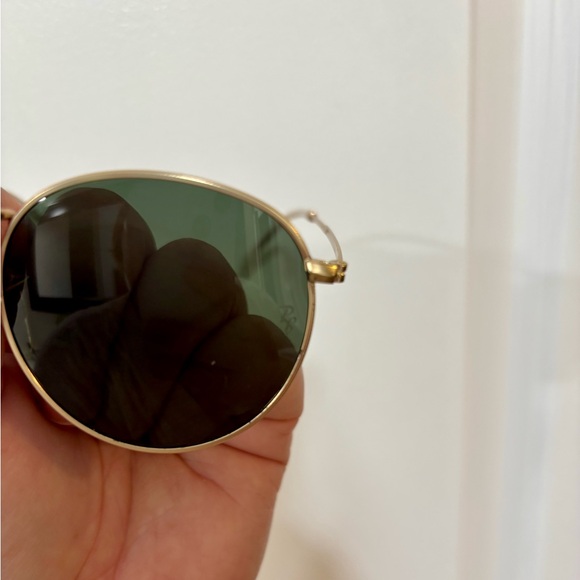 Like-New RayBan RB3447 Round Metal Unisex Sunglasses - Picture 11 of 14